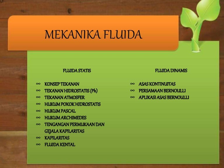 Mekanika Fluida Firman Ahyuda