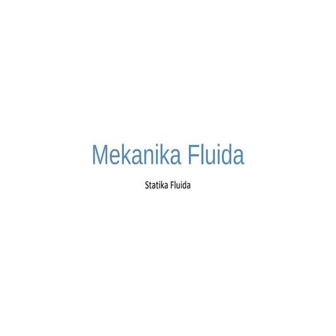 Mekanika fluida 1 pertemuan 04