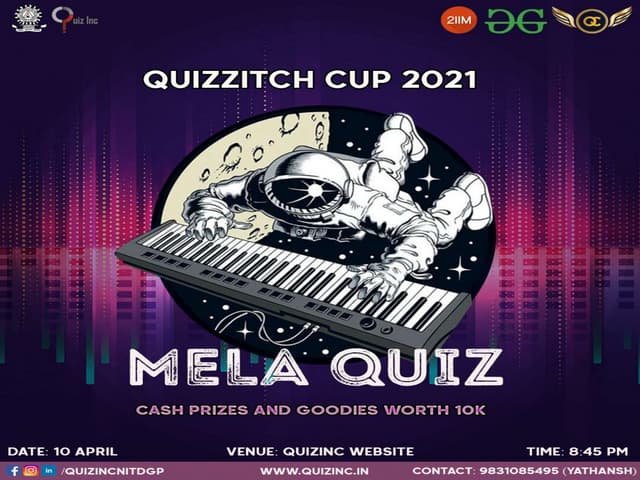Quizzitch Cup 2021 MELA Quiz Prelims