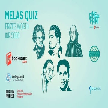 NITK Fine Print 2021 MELAS Quiz - Finals