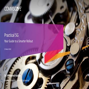 CommsDay Melbourne Congress CommScope