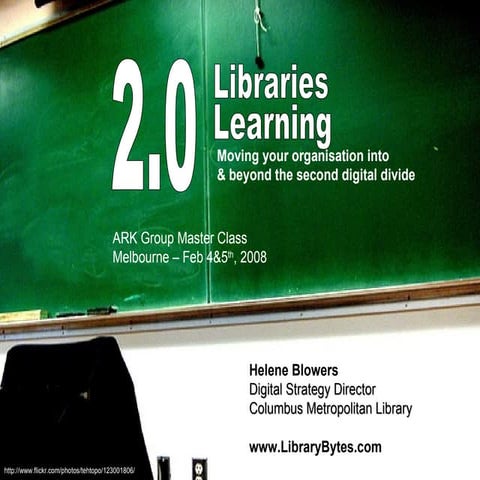 Library 2.0: Melbourne Workshop #1