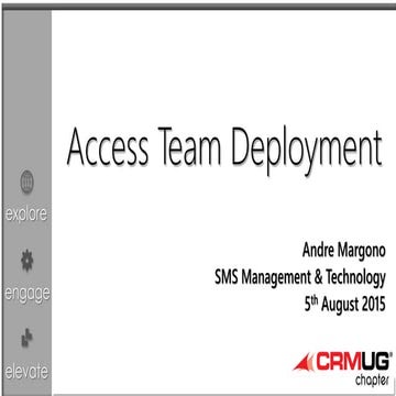 Melbourne crm ug aug 2015   1tip