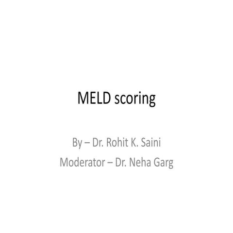 Meld scoring