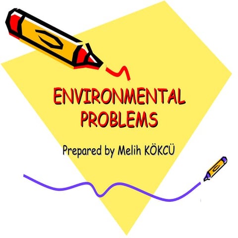 Environmental problems para subir | ODP