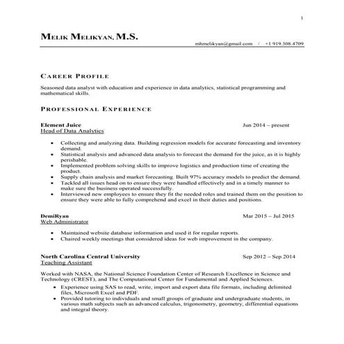 Caleb Stevens Resume (1)-2015 | PDF