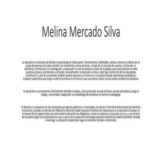 Melina mercado silva