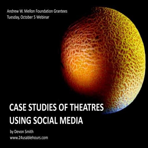 Mellon grantees case studies