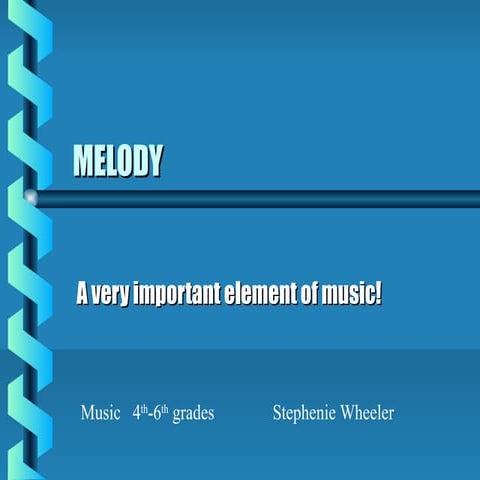 Melody (music)