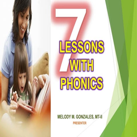 Phonics, Vowels & Consonants- Presentation of Mrs. MELODY M. GONZALES, NEBES,...