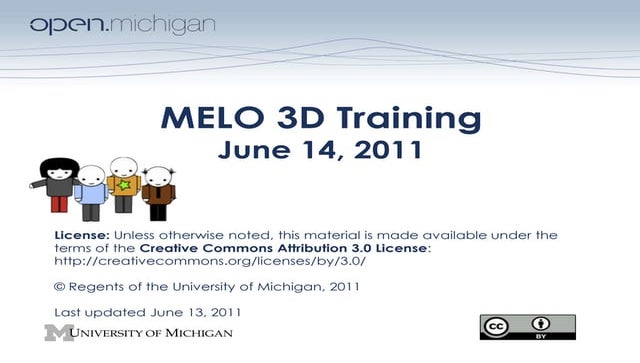 U-M MERLOT Training