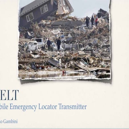 Melt mobile emergency locator transmitter