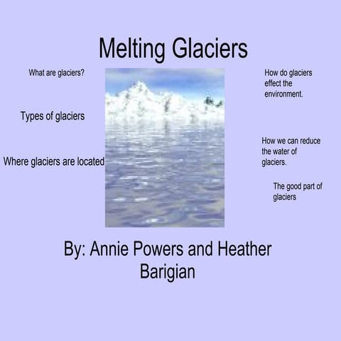 Melting Glaciers