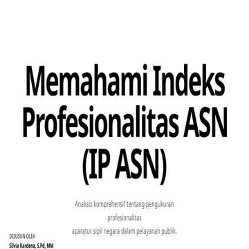 Bahan presentasi pelaksanaan ipp materi eselon 2 | PPT
