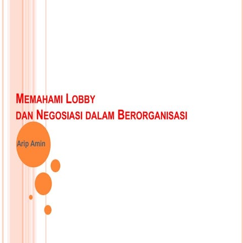 Memahami lobby