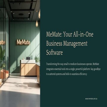 Smart Business Management Software for Small & Medium Businesses ...