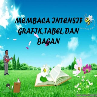 Membaca intensif grafik, tabel, dan...