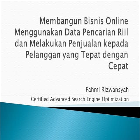 Membangun Bisnis Online