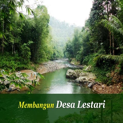 Membangun desa lestari   david ardhian