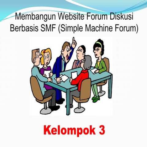 Membangun website forum diskusi berbasis smf (simple