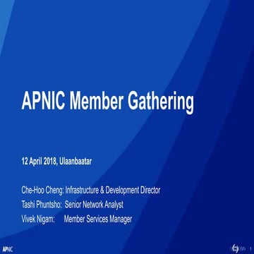 APNIC Update 