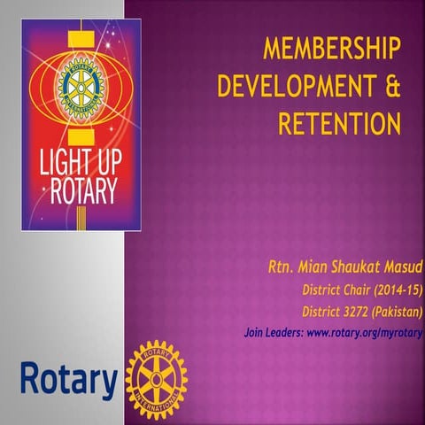 Membership dev & retention