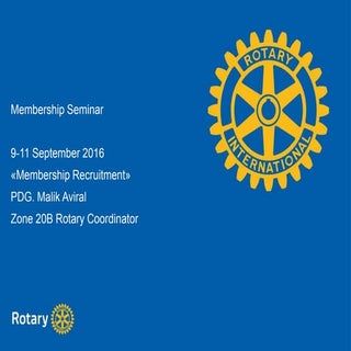 Membership recruitment