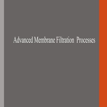 Membrane Filtration & its role in water purification.pptx