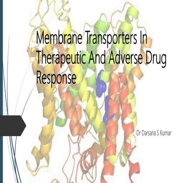 Membrane transporters