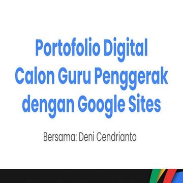 Membuat Portofolio Digital Dengan Google Sites.pdf