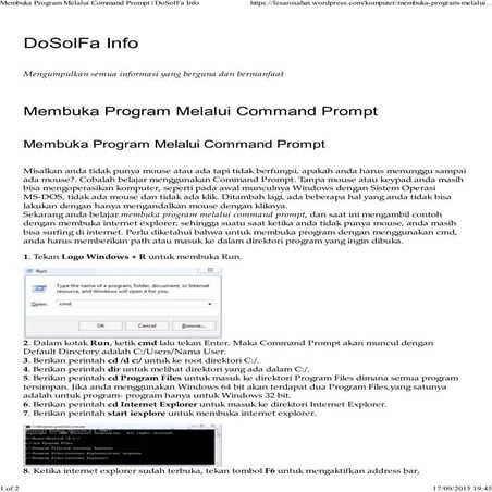 Pengenalan Dasar NodeJS | PPTX