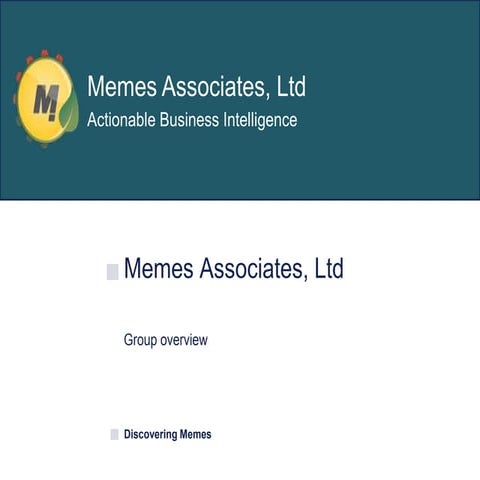 Memes Overview
