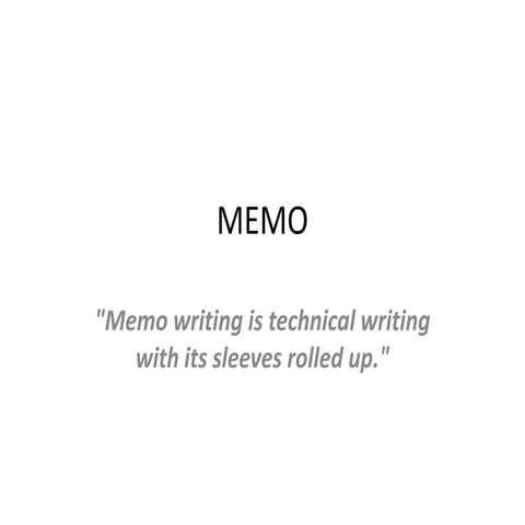 Memo