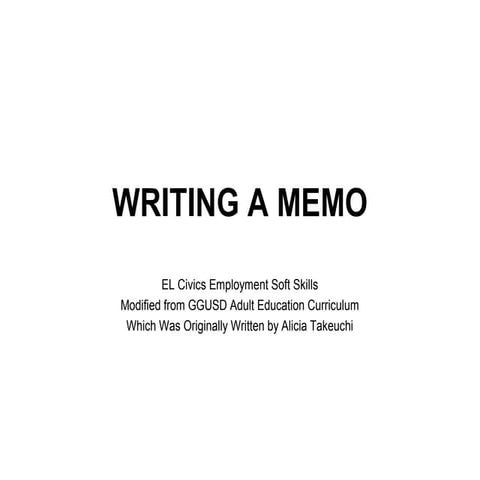 Memo