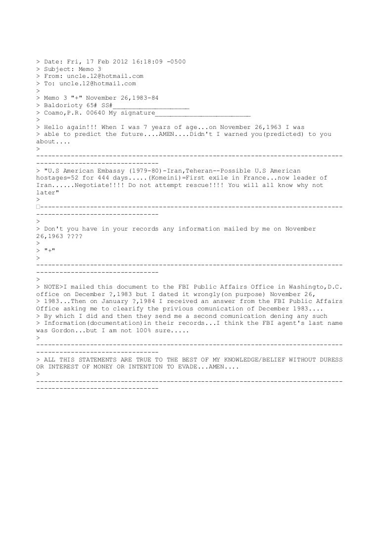 Interoffice memos are used to image