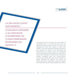 Mémoire professionnel : La stratégi...