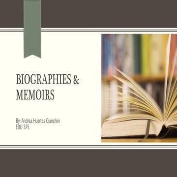 Memoirs and biographies 