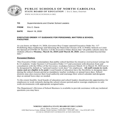 NC State Board of Education