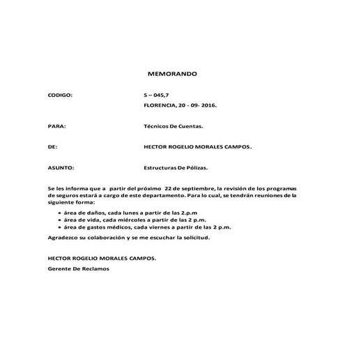 Nota interna | DOCX