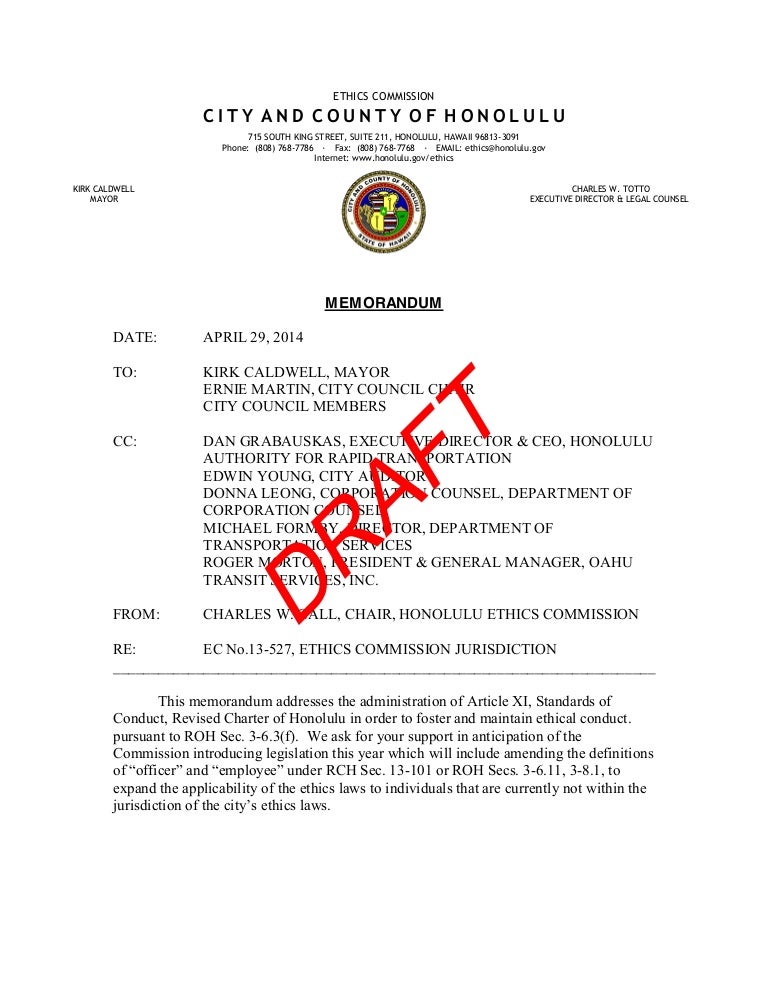 memo drafts