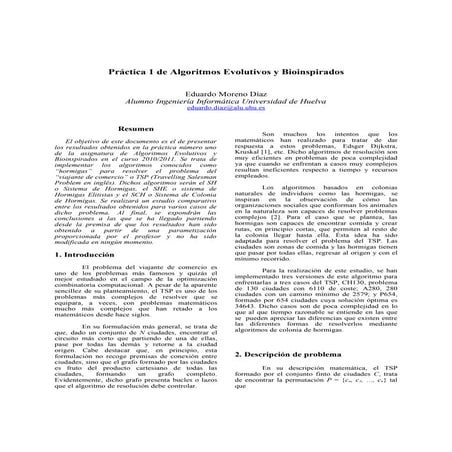 Implementaciones ACO AEB