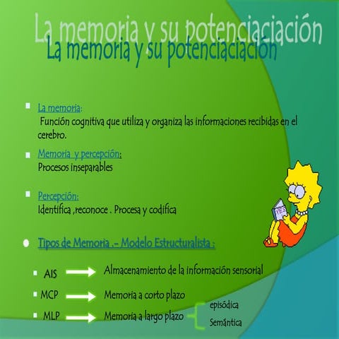 El trabajo de la memoria en el ser humano y como funciona memoria.pptx