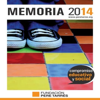 Memoria 2014 Fundación Pere Tarrés