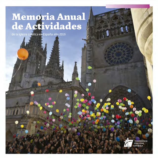 Memoria actividades de la Iglesia 2019