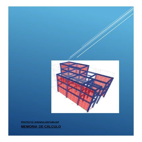 Memoria de cálculo estructural