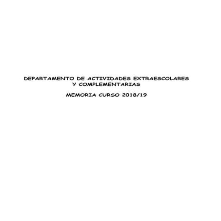 Memoria extraescolares 18 19 (1)