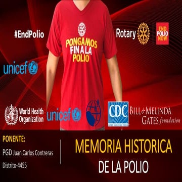 Memoria historica de la polio