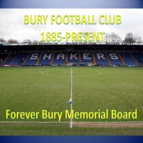 Memorial board powerpoint