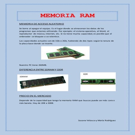 Memoria ram