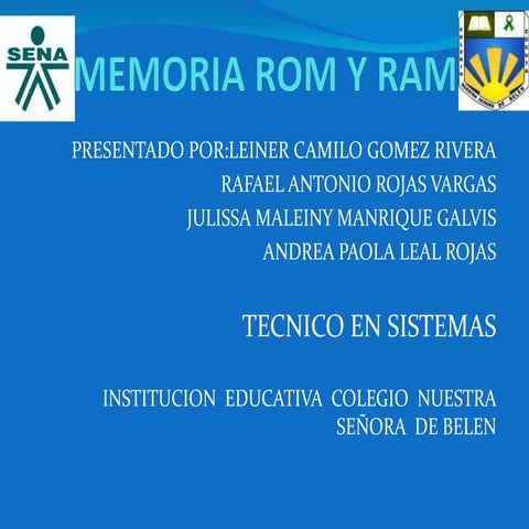Explorando la historia y funcionamiento de la memoria ram | PPTX